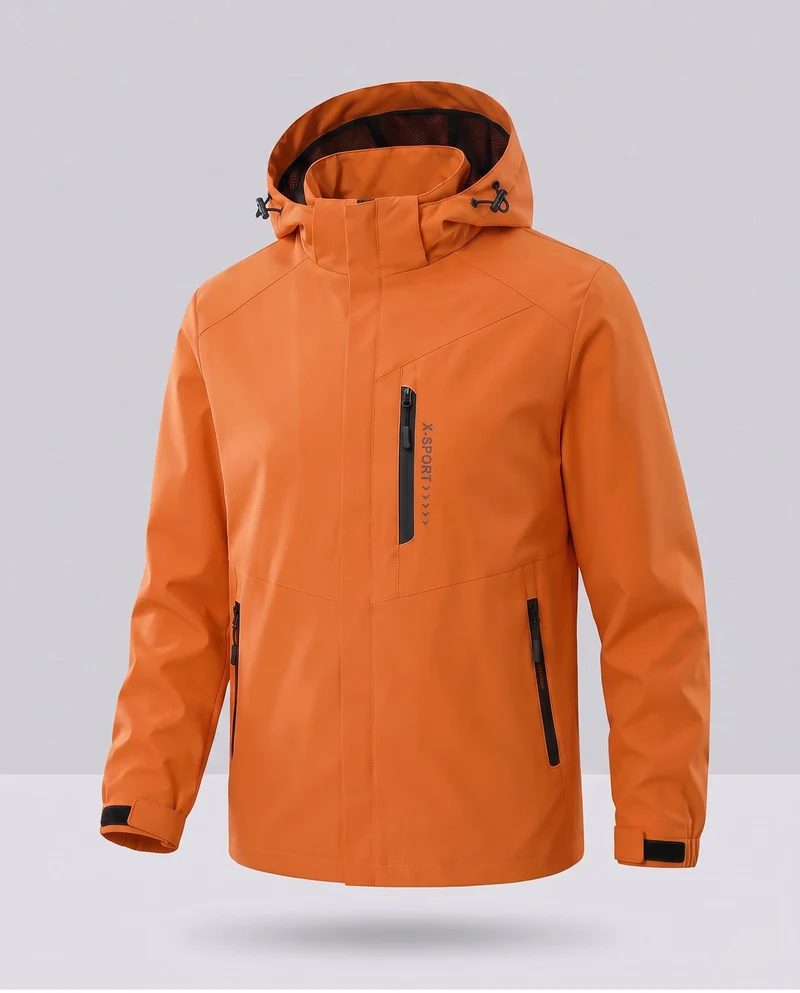 Herren Sportliche Funktionsjacke Nord Taschen 1788321956