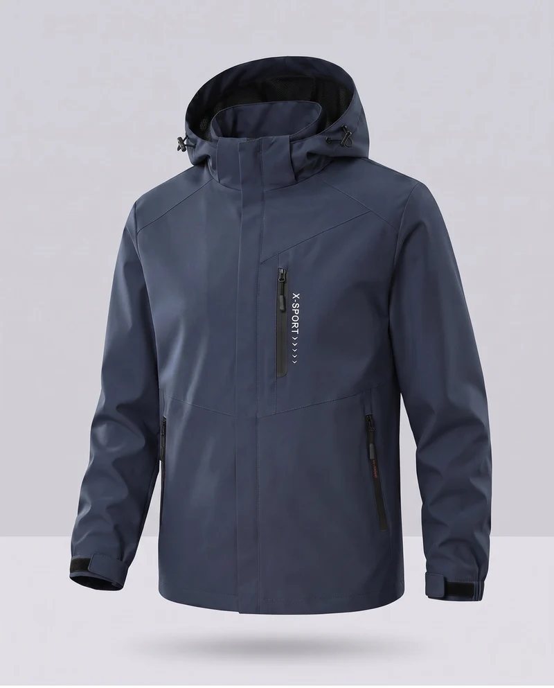 Herren Sportliche Funktionsjacke Nord Taschen 1788321956