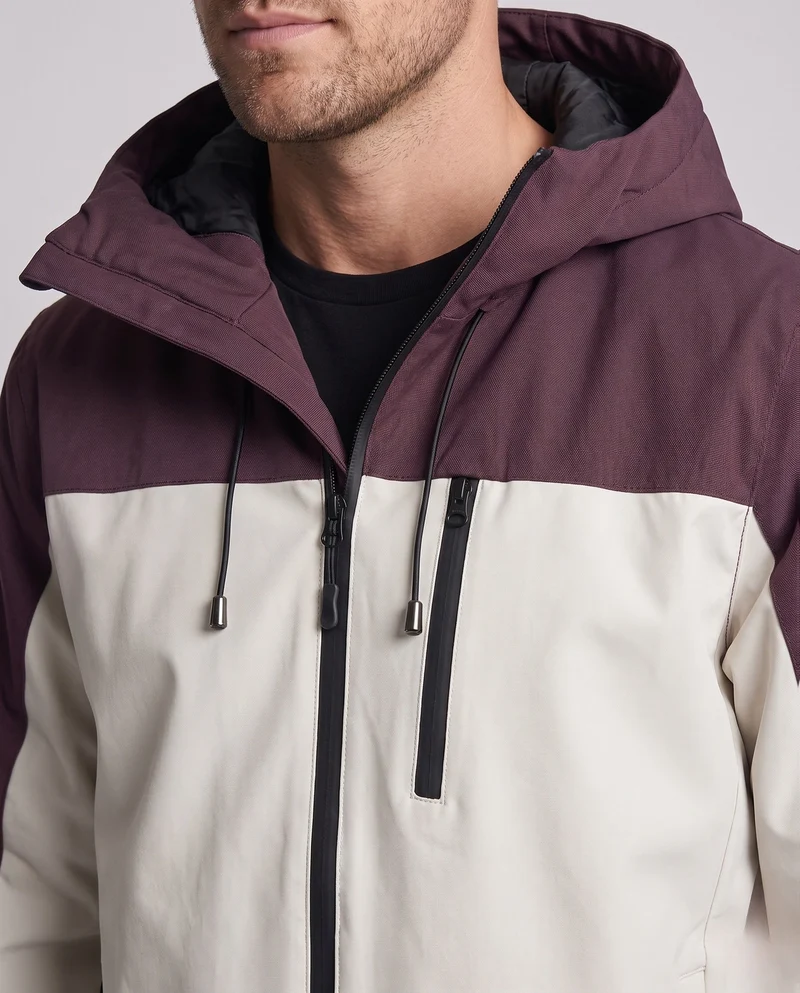 Herren Sportliche Jacke mit hohem Kragen Nord Taschen