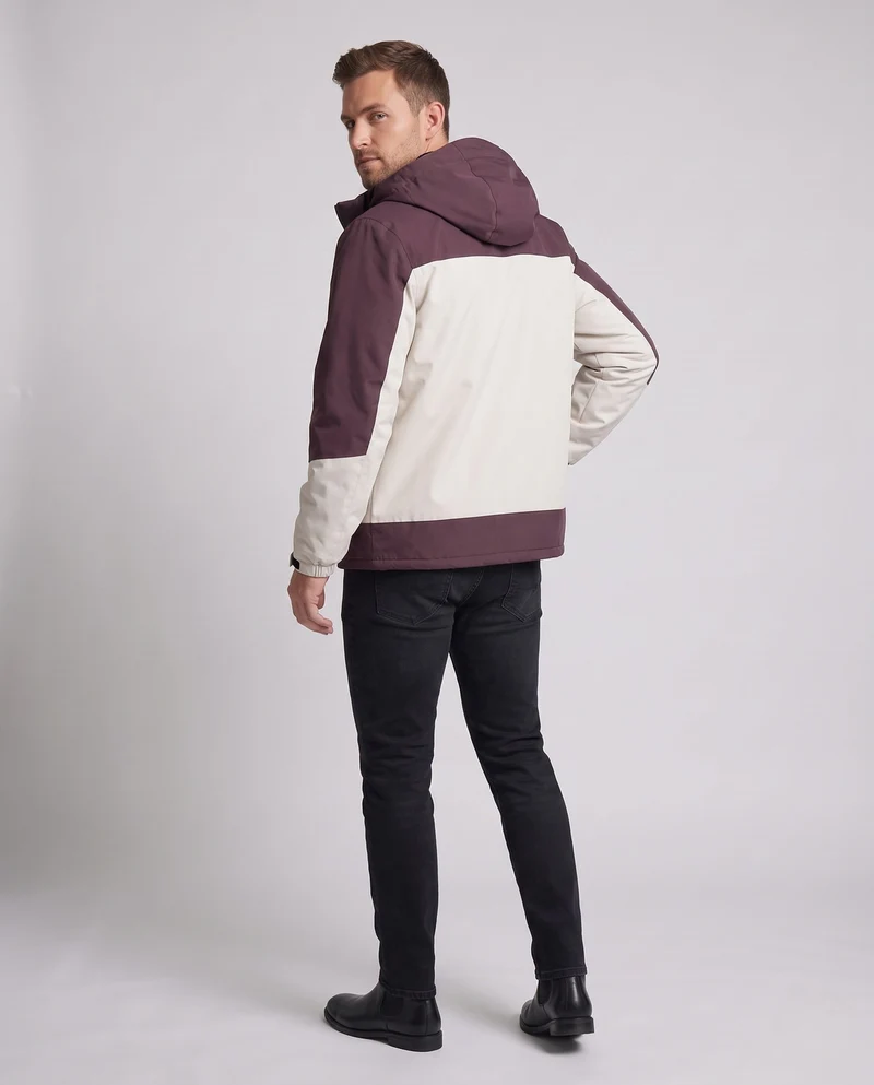 Herren Sportliche Jacke mit hohem Kragen Nord Taschen