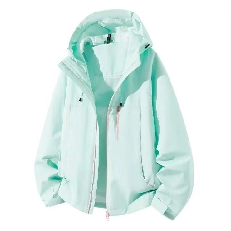 Herren Wasserdichte Kapuzen-Softshelljacke mit winddichtem Schnitt und Reißverschluss Nord Taschen