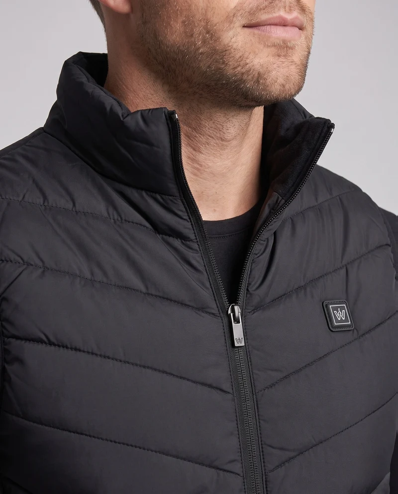 Herren beheizte Thermoweste mit Multi-Zonen-Heizsystem und USB-Anschluss Nord Taschen