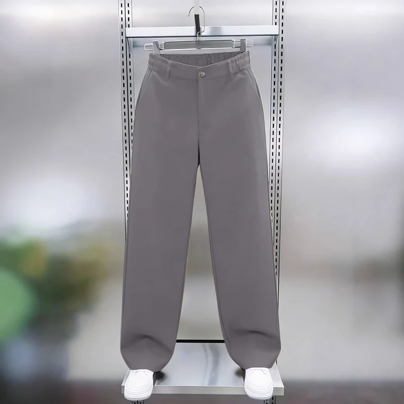 Herren weite Chinohose im Relaxed‑Fit mit elastischem Komfortbund und Seitentaschen Nord Taschen