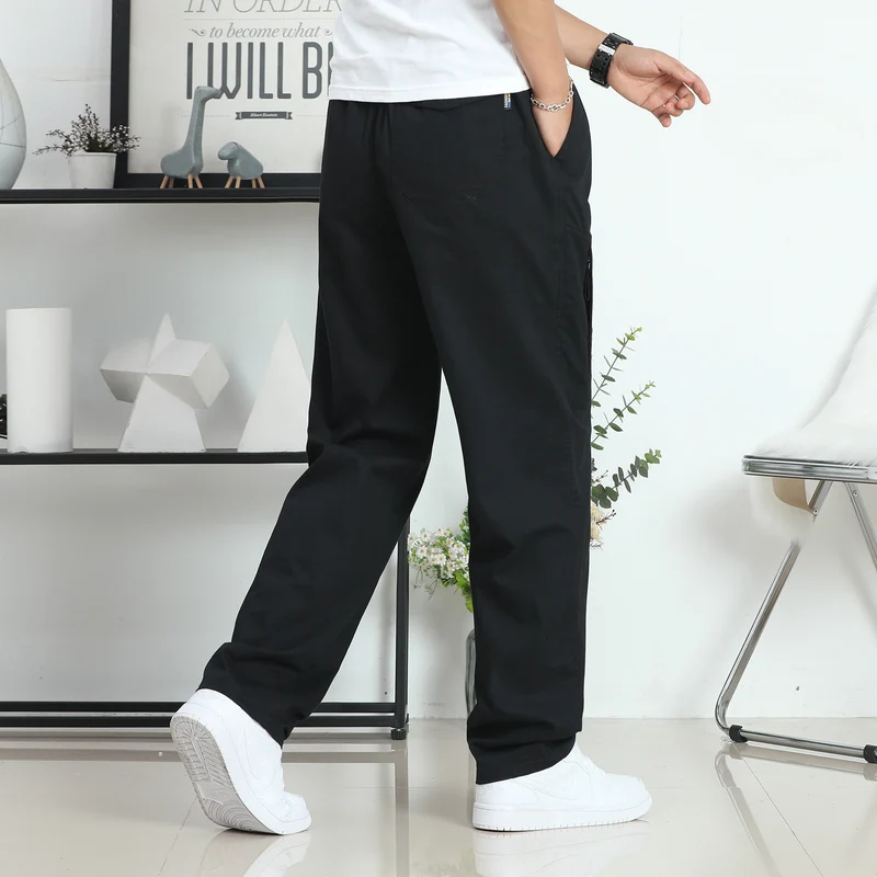 Herren Weite Cargohose im Utility‑Stil mit seitlicher Reißverschlusstasche und ergonomischen Nähten Nord Taschen