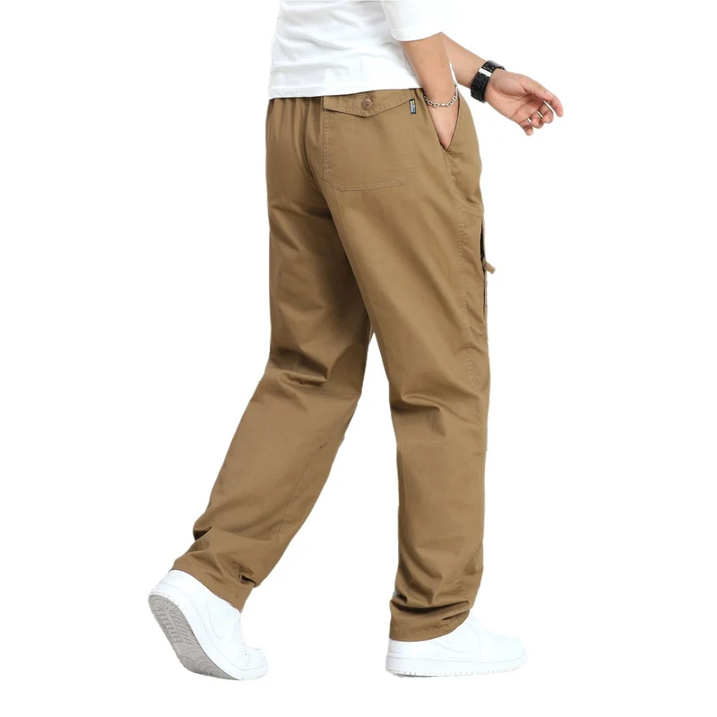 Herren Weite Cargohose im Utility‑Stil mit seitlicher Reißverschlusstasche und ergonomischen Nähten Nord Taschen