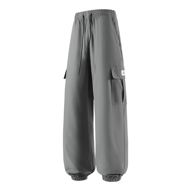 Herren Weite Cargo-Jogginghose mit Tunnelzug, elastischem Bund & Beinbündchen Nord Taschen