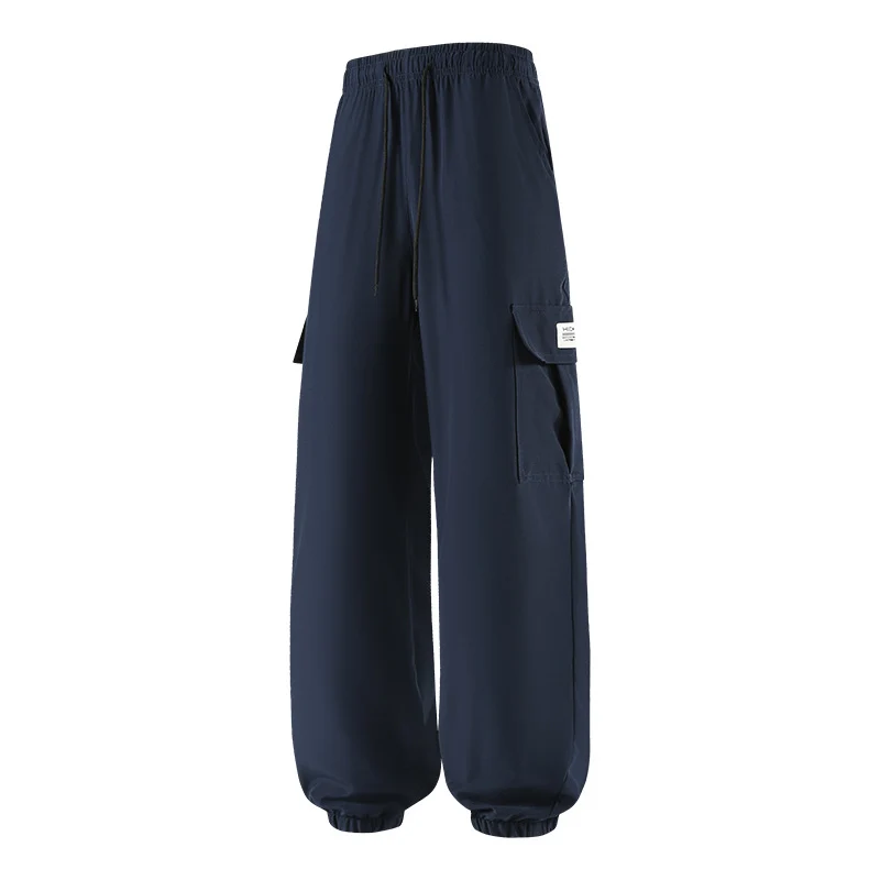 Herren Weite Cargo-Jogginghose mit Tunnelzug, elastischem Bund & Beinbündchen Nord Taschen