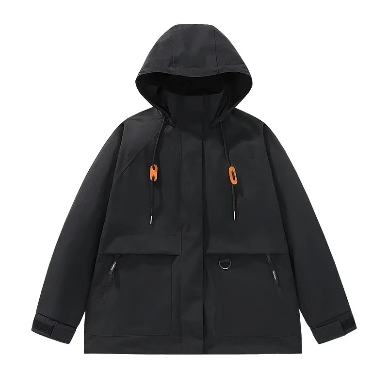 Herren Wattierte Softshell-Funktionsjacke mit Kapuze, Fleece-Innenfutter & verdecktem Reißverschluss Nord Taschen