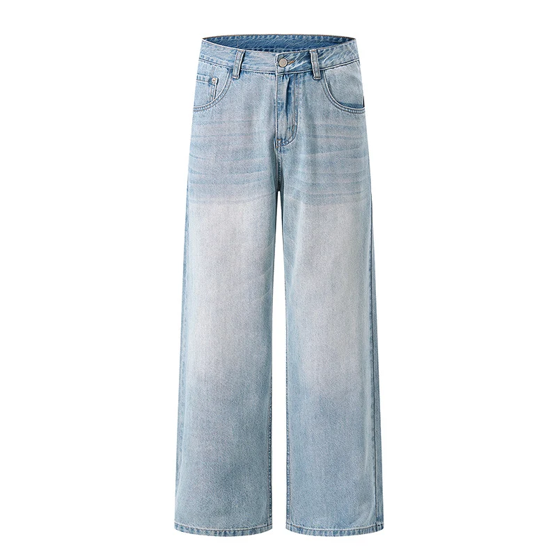 Damen High-Waist Wide-Leg Jeans aus softem Denim mit weitem Bein Nord Taschen