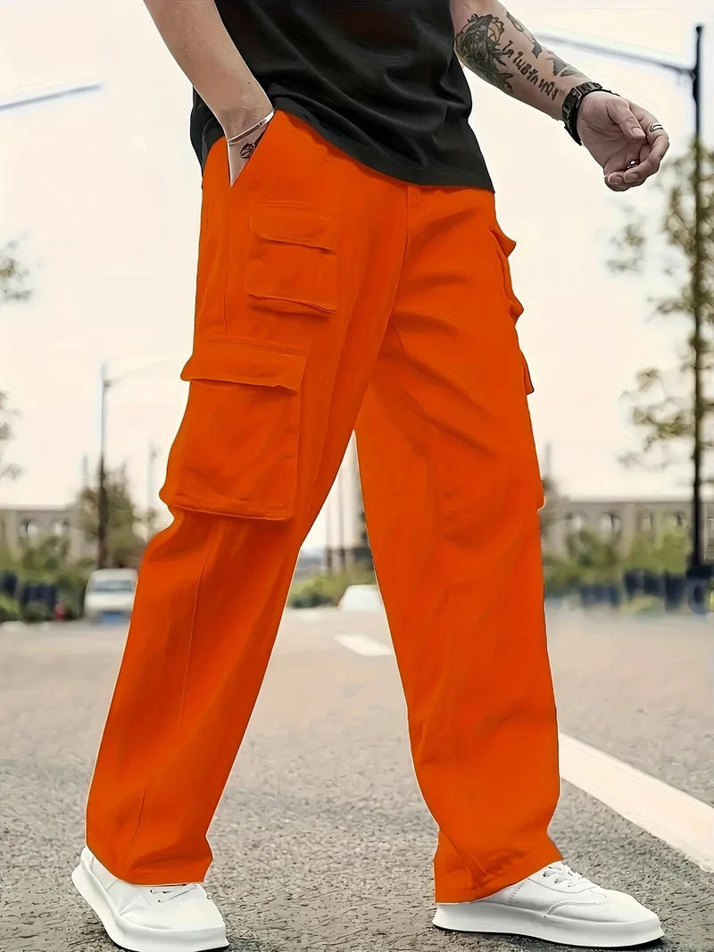 Herren Utility-Cargohose mit mehreren Klapp- und Reißverschlusstaschen Nord Taschen
