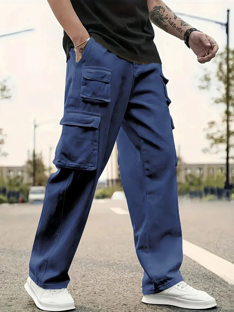 Herren Utility-Cargohose mit mehreren Klapp- und Reißverschlusstaschen Nord Taschen