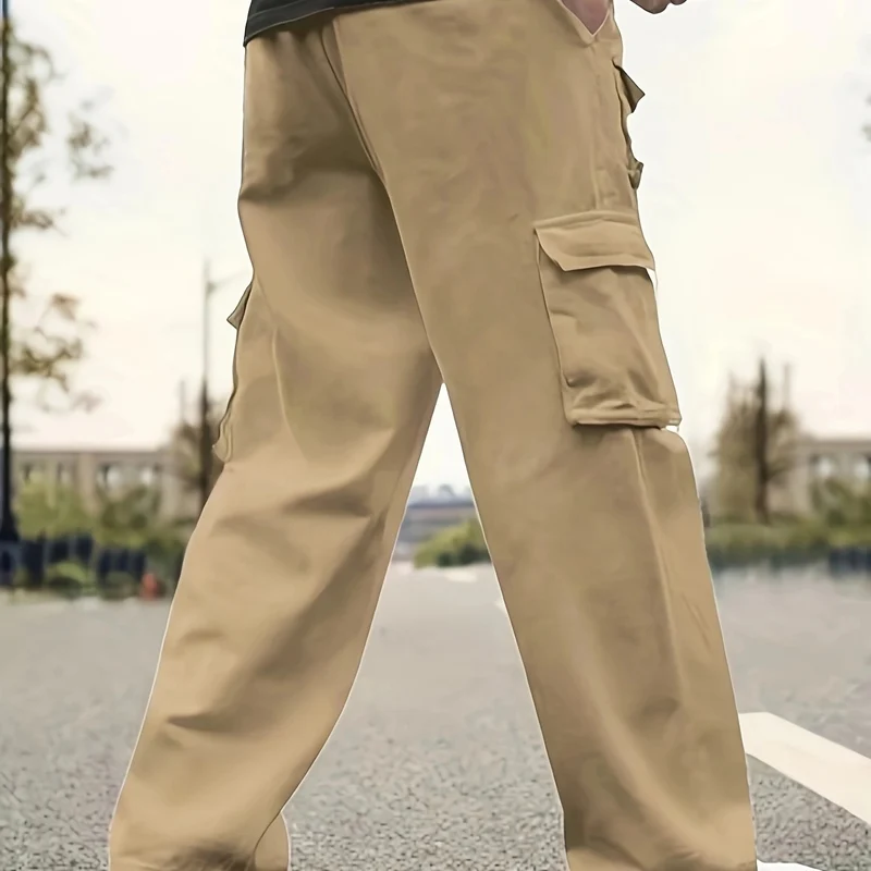 Herren Relaxed-Fit Utility-Cargohose mit großen Klappfächern und elastischem Beinabschluss Nord Taschen