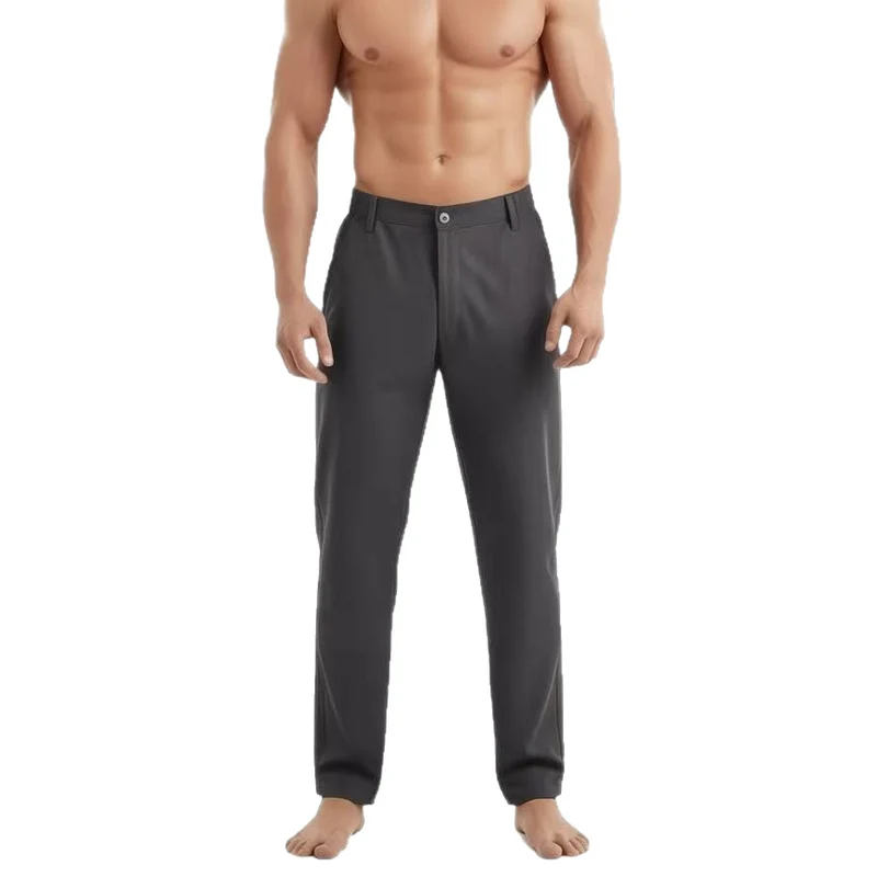 Herren Relaxed-Fit Loungehose in Chino‑Optik mit Komfortbund Nord Taschen
