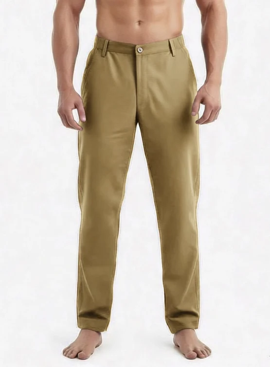 Herren Relaxed-Fit Loungehose in Chino‑Optik mit Komfortbund Nord Taschen