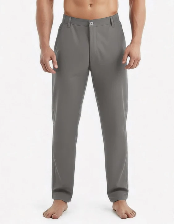 Herren Relaxed-Fit Loungehose in Chino‑Optik mit Komfortbund Nord Taschen