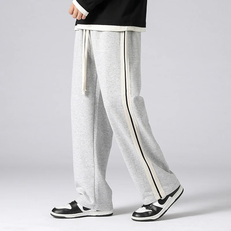 Herren Relaxed-Fit Lounge‑Hose mit markanten Seitenstreifen & verstellbarem Tunnelzug Nord Taschen