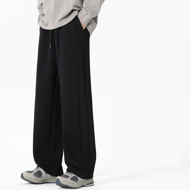 Herren Relaxed-Fit Jogginghose mit hohem Komfortbund, Tunnelzug & Utility-Details Nord Taschen
