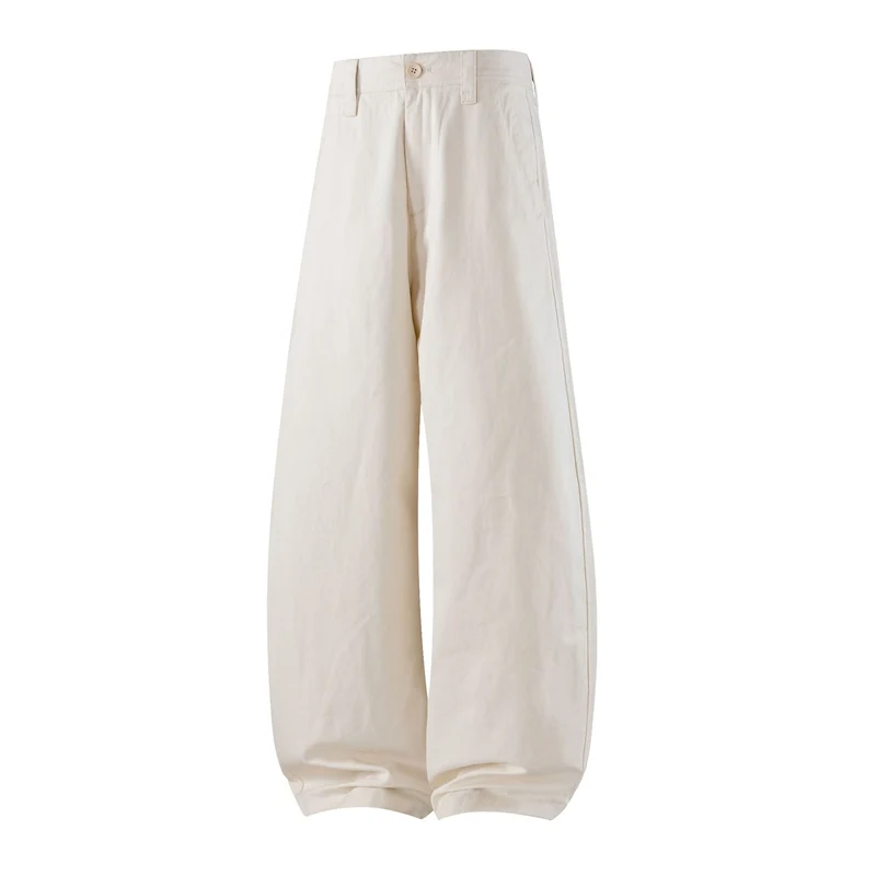 Damen Extraweite High‑Waist Culotte‑Hose mit ballonförmigem Saum und hohem Bund Nord Taschen