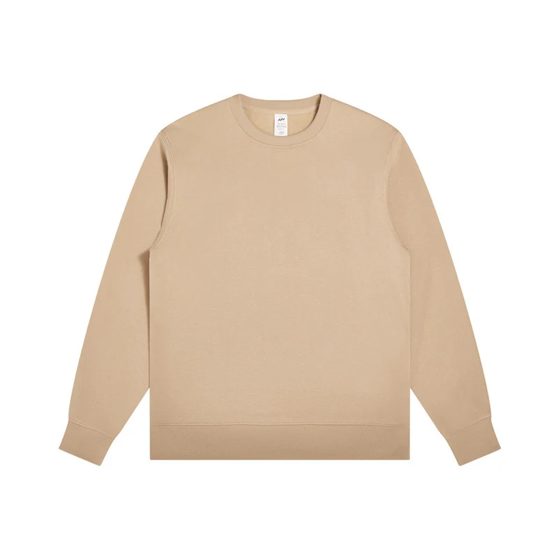 Unisex Minimalistisches Baumwoll-Sweatshirt mit Rundhals, Rippbündchen & Relaxed Fit Nord Taschen