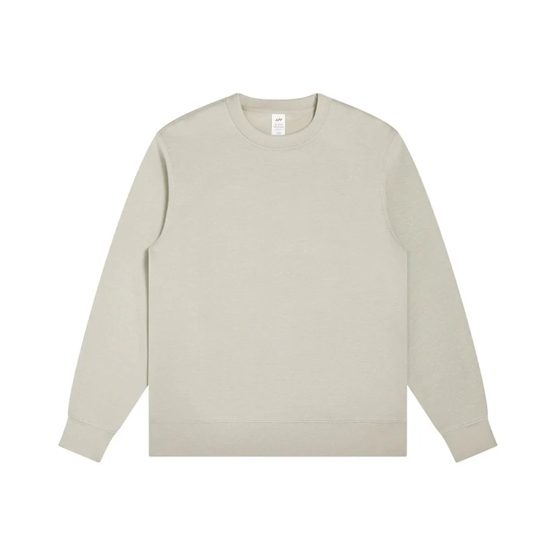Unisex Minimalistisches Baumwoll-Sweatshirt mit Rundhals, Rippbündchen & Relaxed Fit Nord Taschen