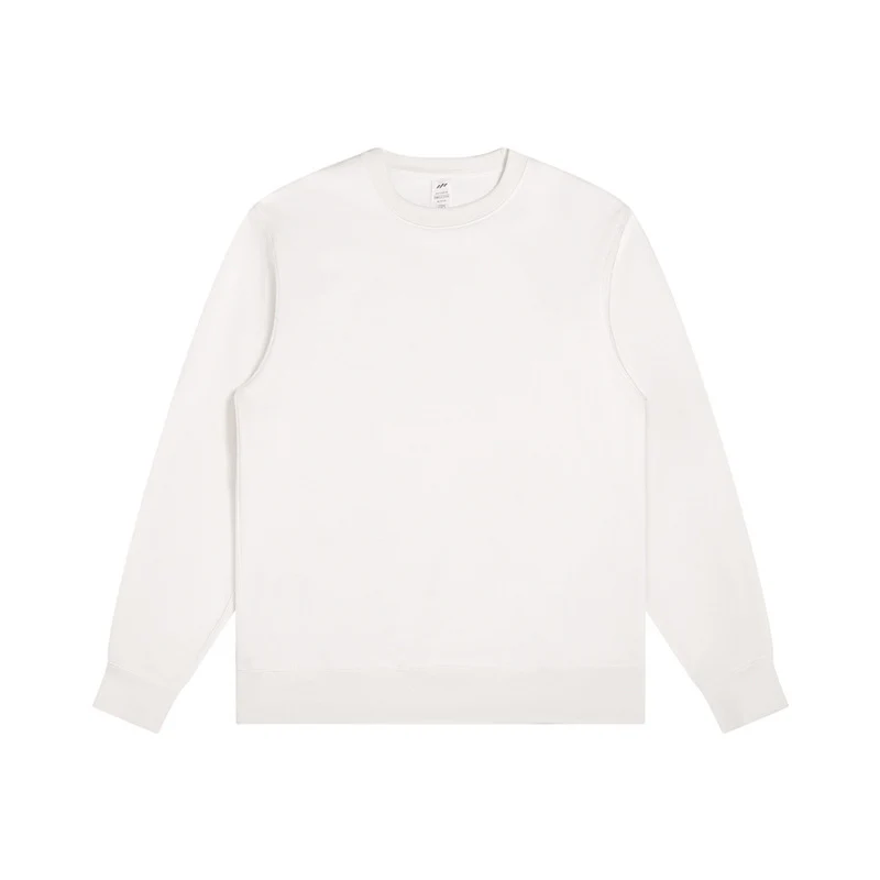 Unisex Minimalistisches Baumwoll-Sweatshirt mit Rundhals, Rippbündchen & Relaxed Fit Nord Taschen