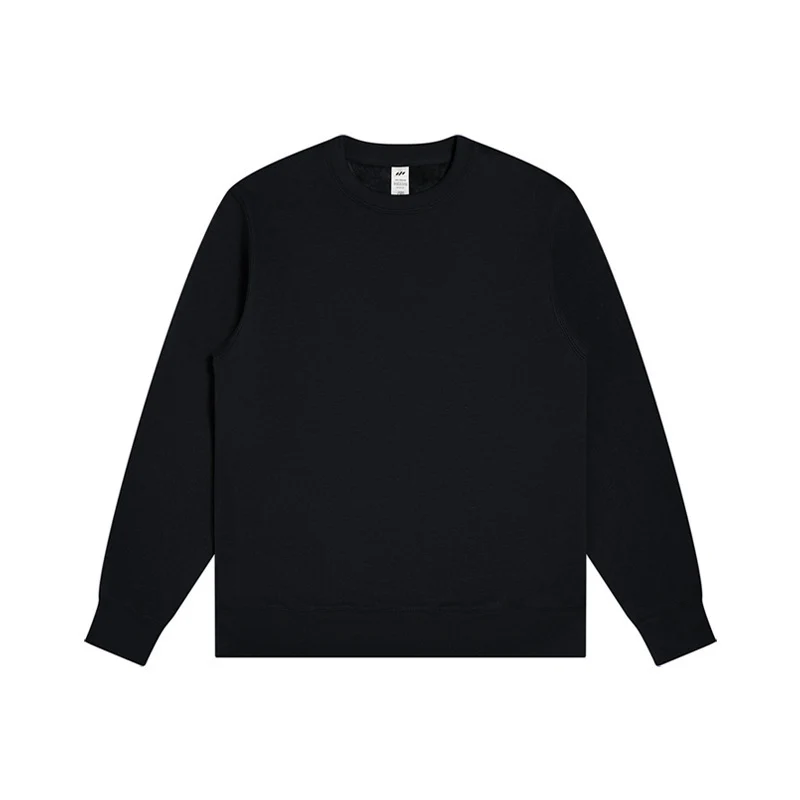 Unisex Minimalistisches Baumwoll-Sweatshirt mit Rundhals, Rippbündchen & Relaxed Fit Nord Taschen