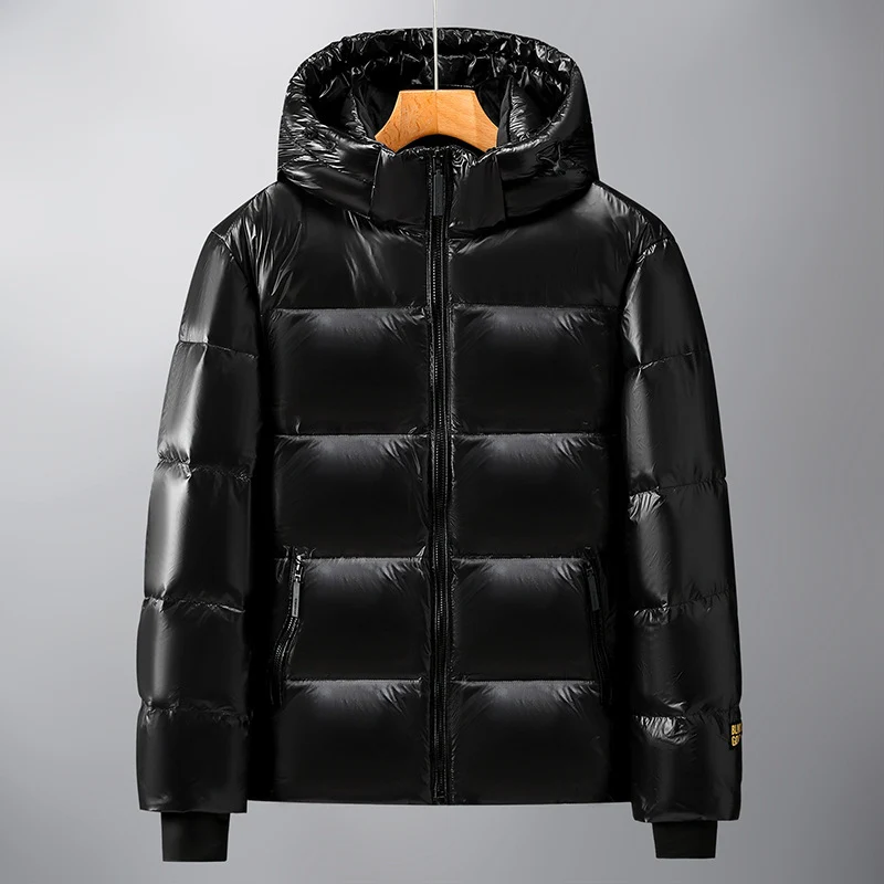 Unisex Glänzender Steppparka mit metallic‑Innenfutter und Tragegurten Nord Taschen