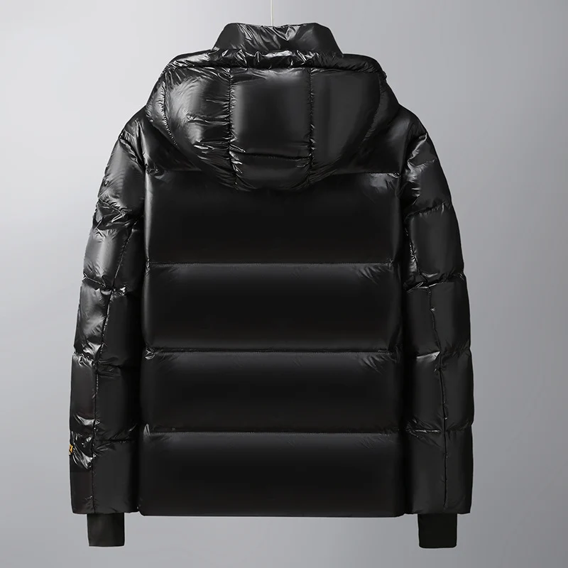 Unisex Glänzender Steppparka mit metallic‑Innenfutter und Tragegurten Nord Taschen