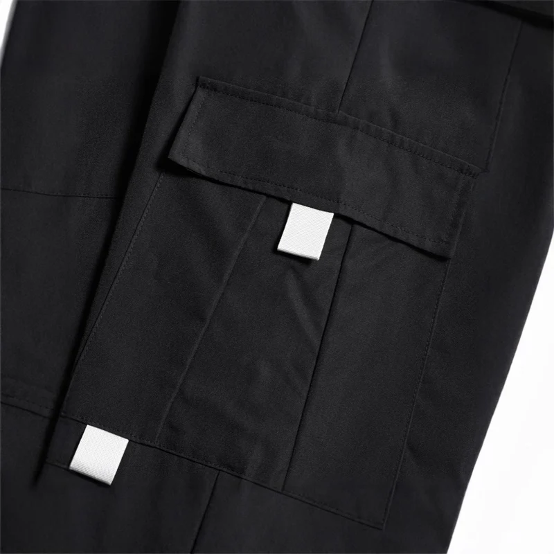 Herren Utility-Cargohose im Joggerstil mit Tunnelzugbund, elastischen Beinabschlüssen & Mehrfachtaschen Nord Taschen