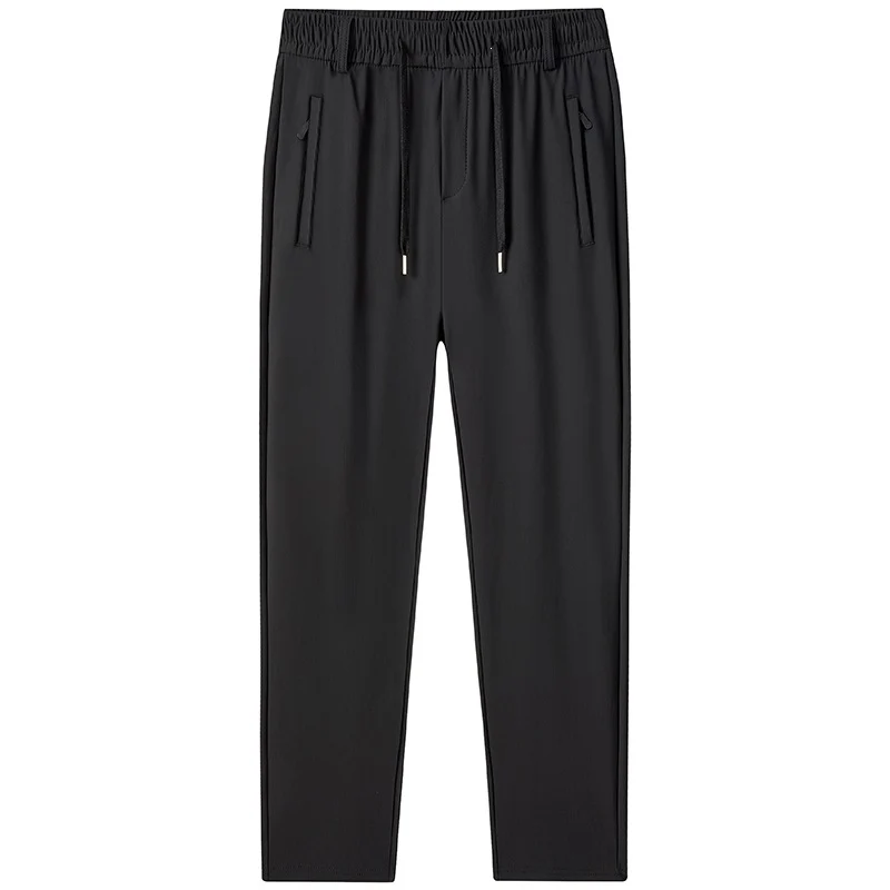Herren Performance-Jogginghose im Straight-Fit mit elastischem Tunnelzugbund und verdeckter Reißverschlusstasche Nord Taschen