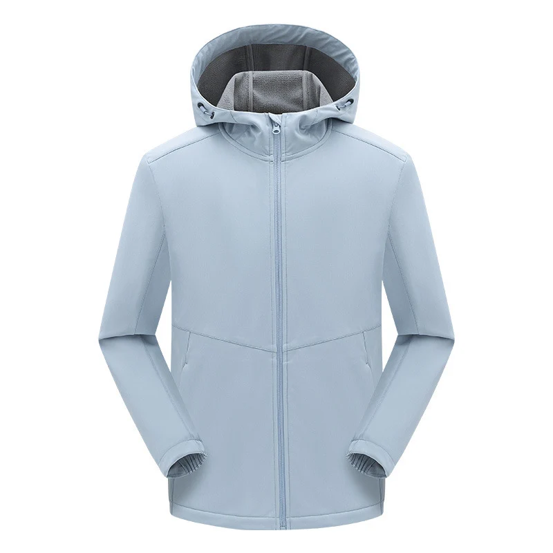 Herren technische Softshelljacke mit fleecegefütterter Kapuze und elastischem Stretchschnitt Nord Taschen