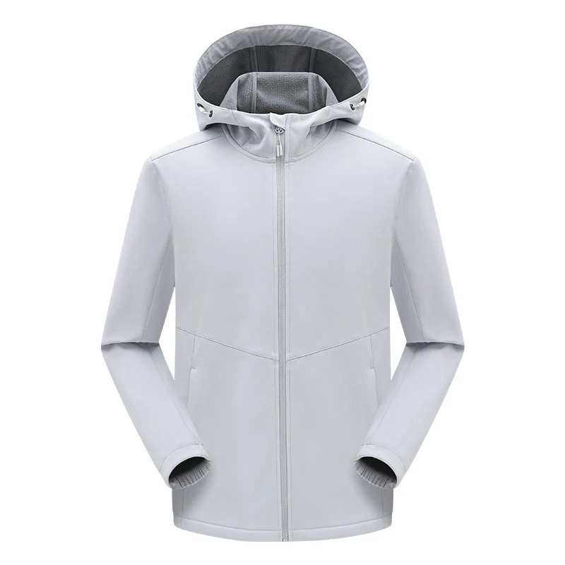 Herren technische Softshelljacke mit fleecegefütterter Kapuze und elastischem Stretchschnitt Nord Taschen