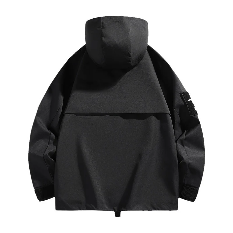 Herren Oversize Utility-Parka mit Kapuze, Multifach-Taschen & wasserabweisender Funktionsmembran Nord Taschen