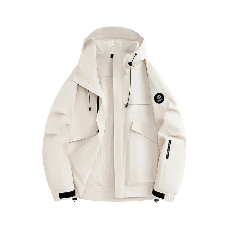Herren Technische Softshell-Utilityjacke mit Kapuze, Mesh-Futter & Multifunktionstaschen Nord Taschen