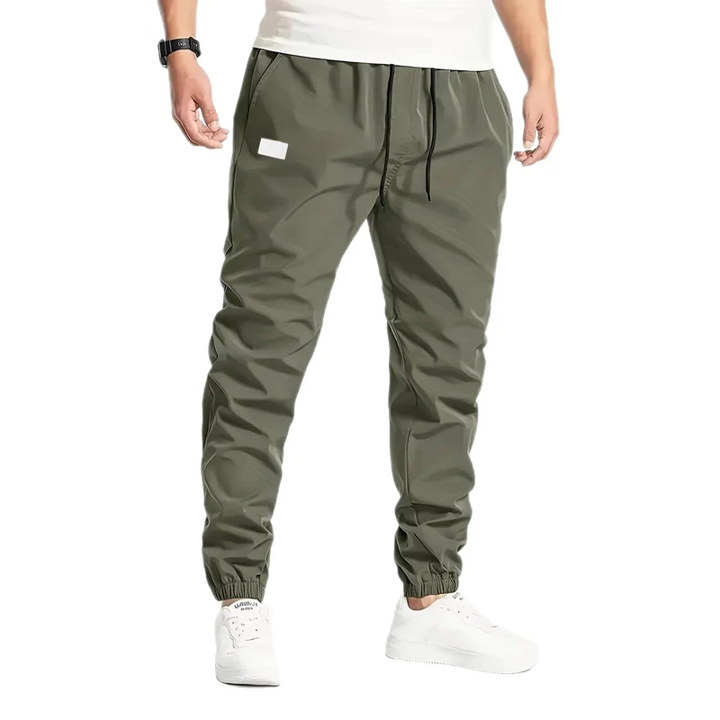 Herren Technische Jogginghose im Tapered‑Utility‑Stil mit elastischem Bund & Knöchelbündchen Nord Taschen