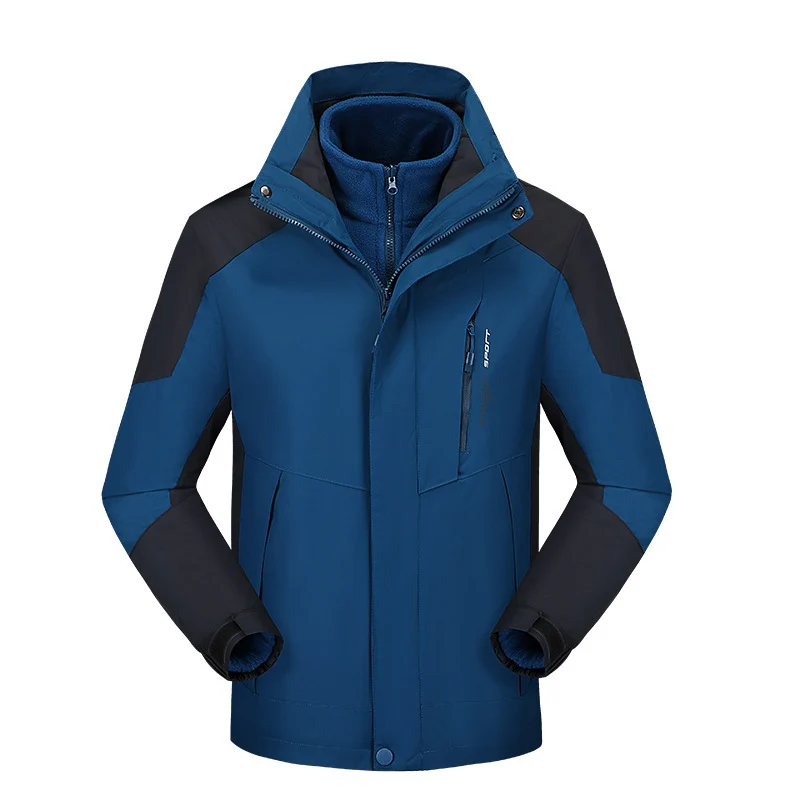 Damen vielseitige Outdoorjacke mit abnehmbarer Fleece‑Innenjacke und winddichter Softshell‑Hülle Nord Taschen