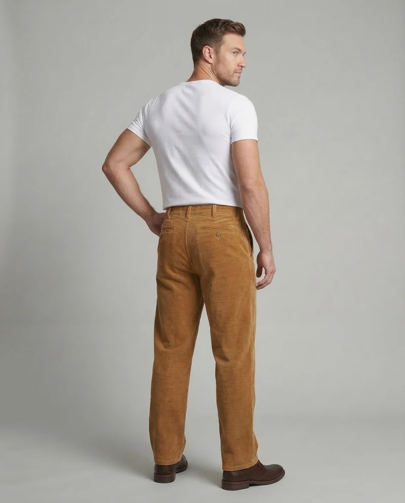 Herren Cordhose Cargo Gerade - Vittorelli