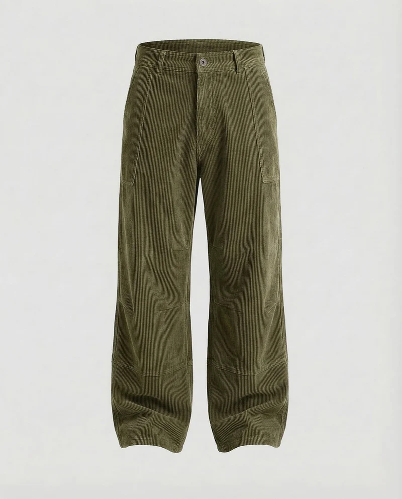 Herren Cordhose Cargo Gerade - Vittorelli