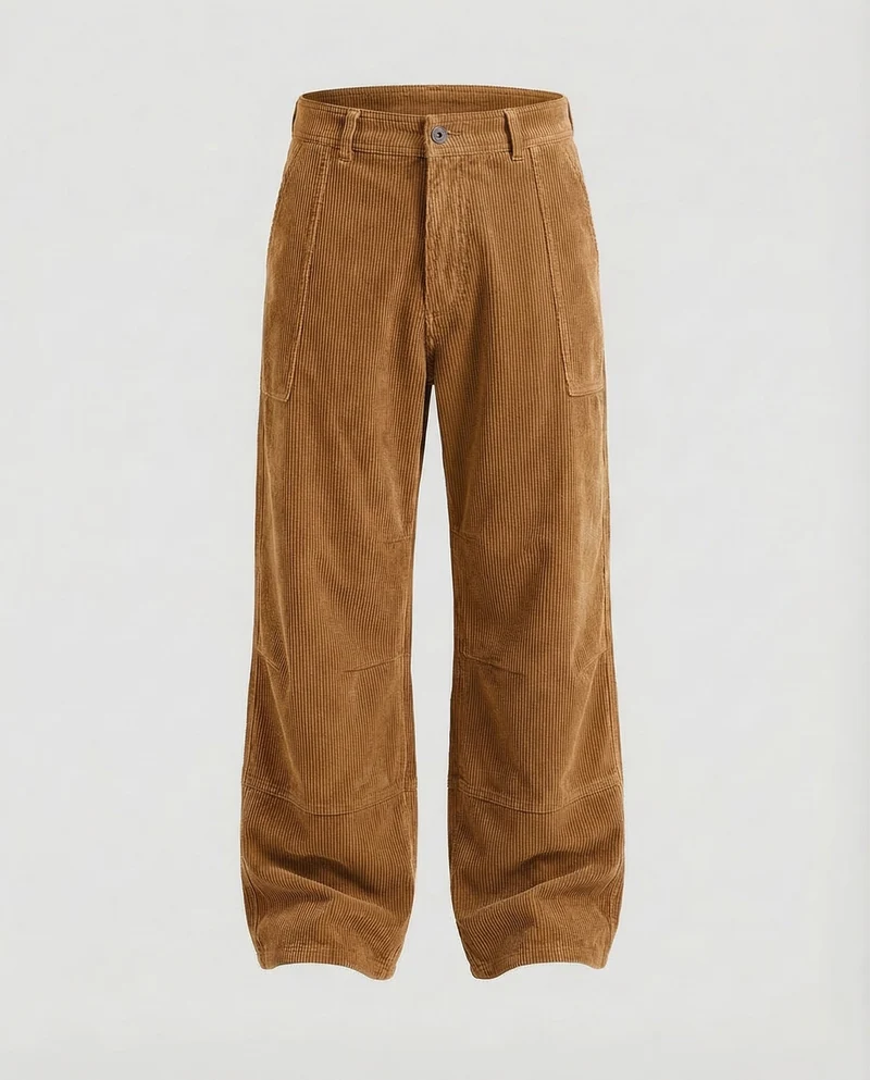 Herren Cordhose Cargo Gerade - Vittorelli