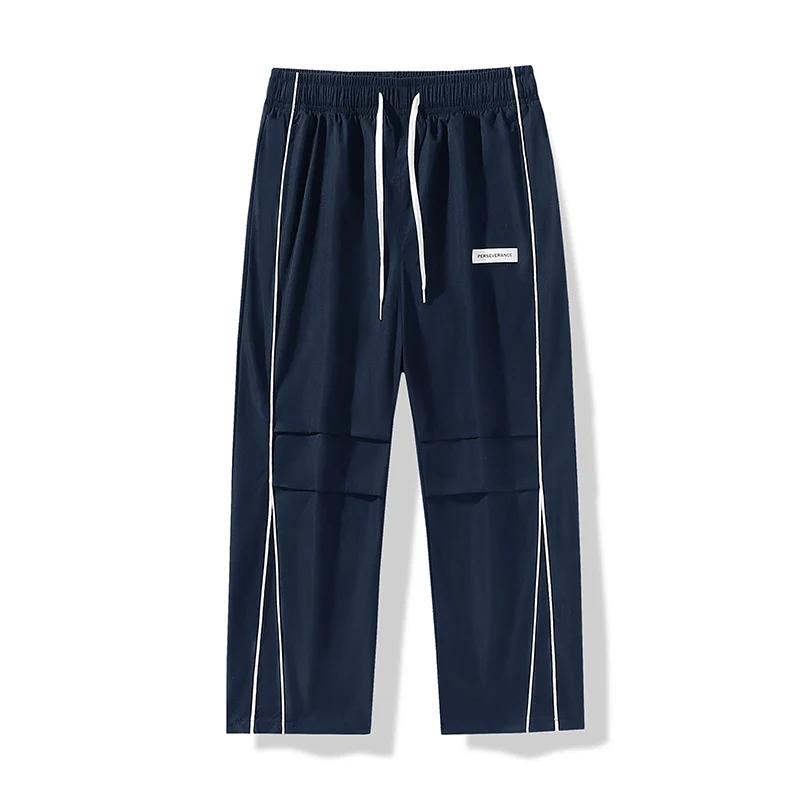 Herren Leichte Technical-Trackhose mit elastischem Bund, Knieabnähern & seitlicher Kontrastpaspel Nord Taschen