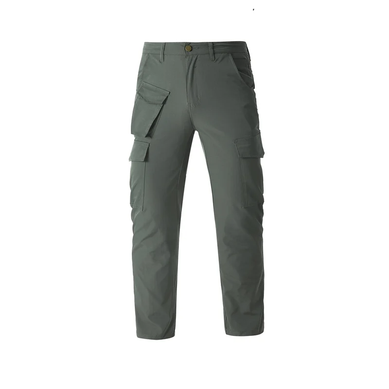 Herren Leichte Stretch-Cargohose mit mehrfachen Klappentaschen & tapered Schnitt Nord Taschen