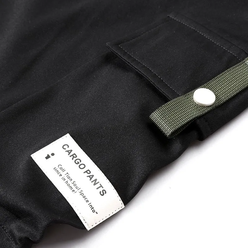 Herren Multifunktionale Cargo-Joggerhose mit elastischem Tunnelzugbund, verschließbaren Beintaschen und verstärkten Knieeinsätzen Nord Taschen