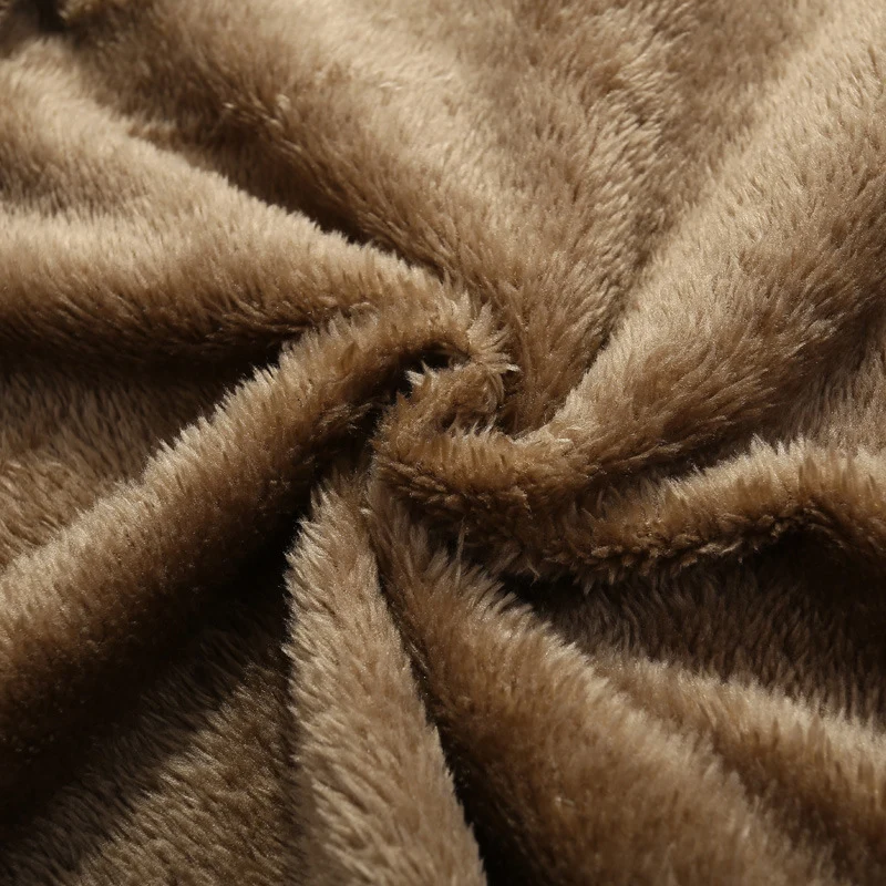 Herren wattierte Canvas-Teddyweste mit Sherpa‑Futter und Mehrfachtaschen Nord Taschen