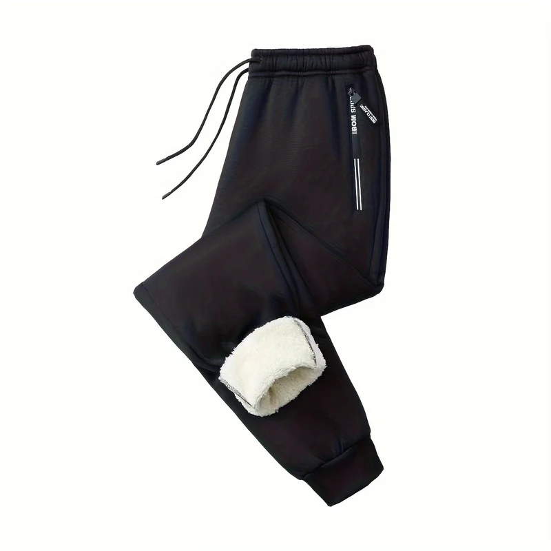 Herren Tapered Performance-Jogginghose mit elastischem Bund, Reißverschlusstaschen & gerippten Beinbündchen Nord Taschen