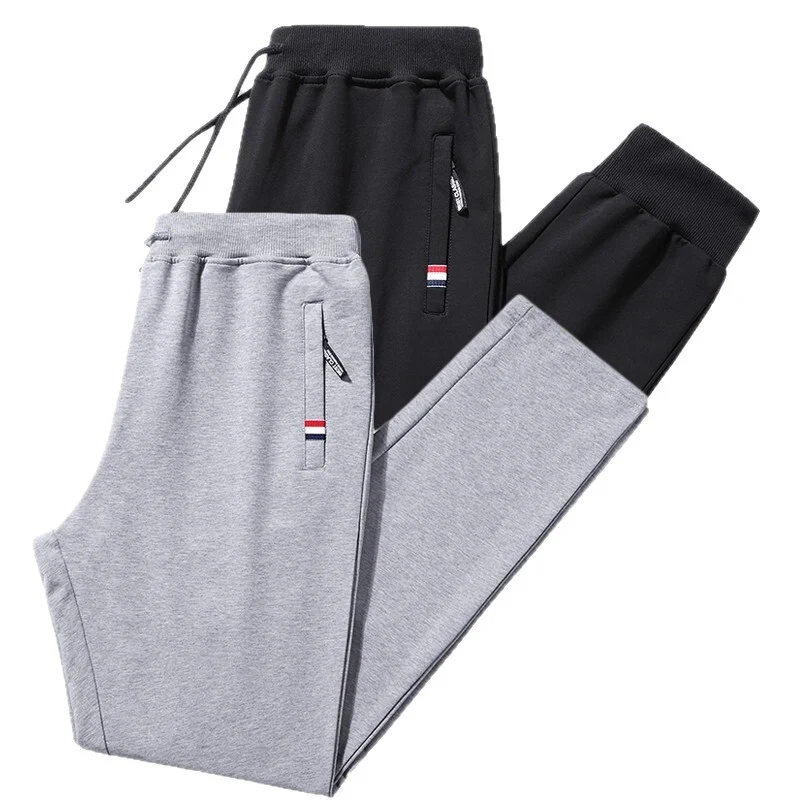 Herren Tapered-Jogginghose mit Tunnelzug, Reißverschlusstasche & Rippbündchen Nord Taschen