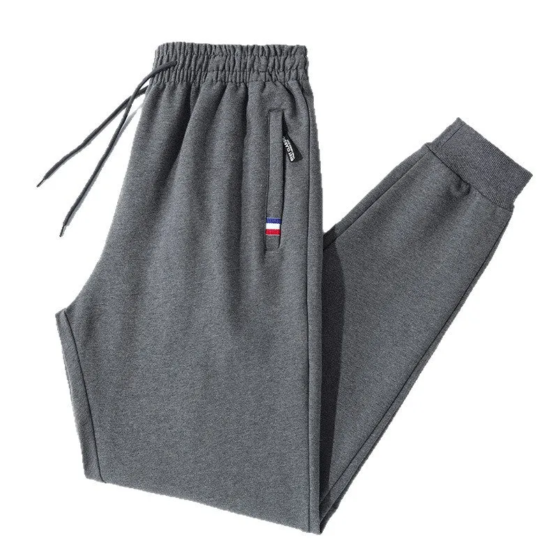 Herren Tapered-Jogginghose mit Tunnelzug, Reißverschlusstasche & Rippbündchen Nord Taschen