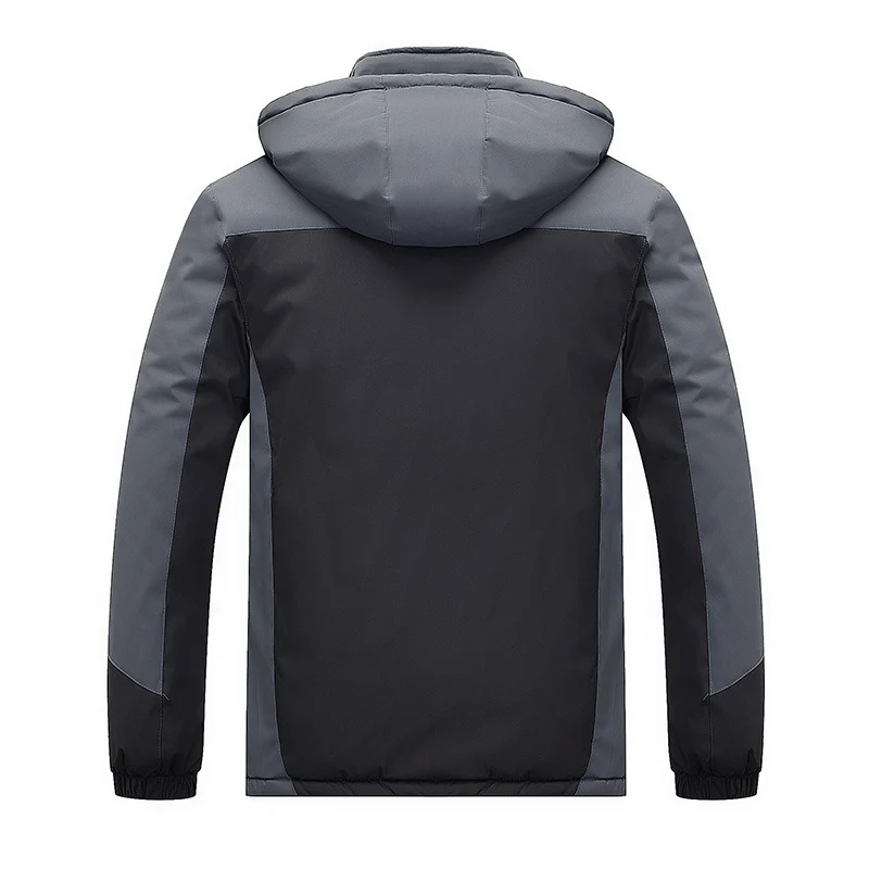 Herren technischer Outdoor-Parka mit Teddyfleece-Innenfutter, verschweißter Außenhülle und Multifunktionstaschen Nord Taschen