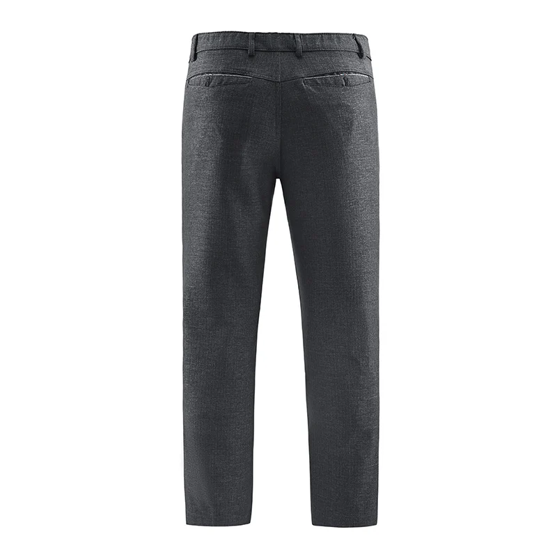 Herren Tailored-Chinohose mit geradem Bein, Gürtelschlaufen & Wiener Naht Nord Taschen