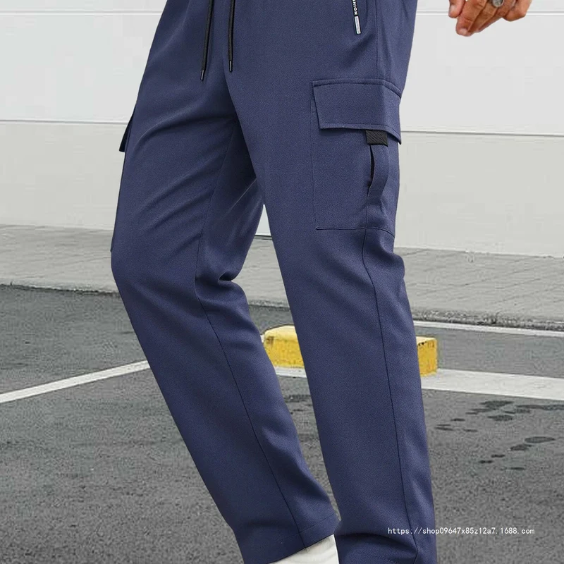Herren Tapered-Cargo-Jogginghose mit verdecktem Tunnelzug, Zip‑Tasche & Utility‑Klappe Nord Taschen