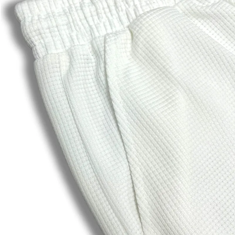 Herren Locker sitzende Waffelstrick-Jogginghose mit Tunnelzug & Eingrifftaschen Nord Taschen